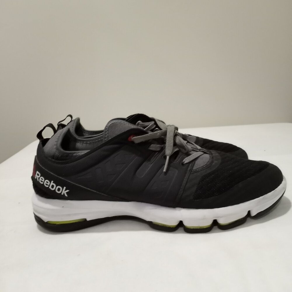 REEBOK DMX GREY/BLACK SNEAKERS MEN SIZE 13